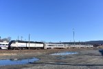 This is a PL42 # 4022 on a solid set of NJT Comet Vs in Pt. Jervis Yard